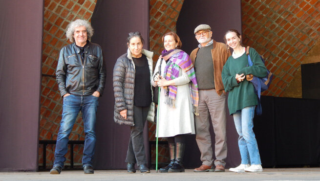 imagen de Esteban Dieste y una delegación de arquitectos visitaron el Teatro