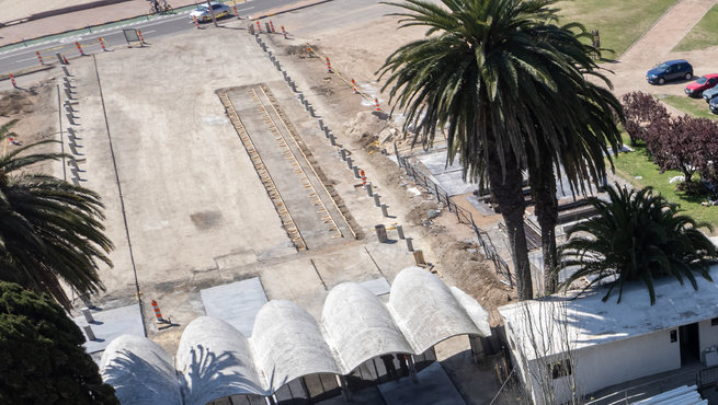 imagen de Obras - Acceso principal del Teatro